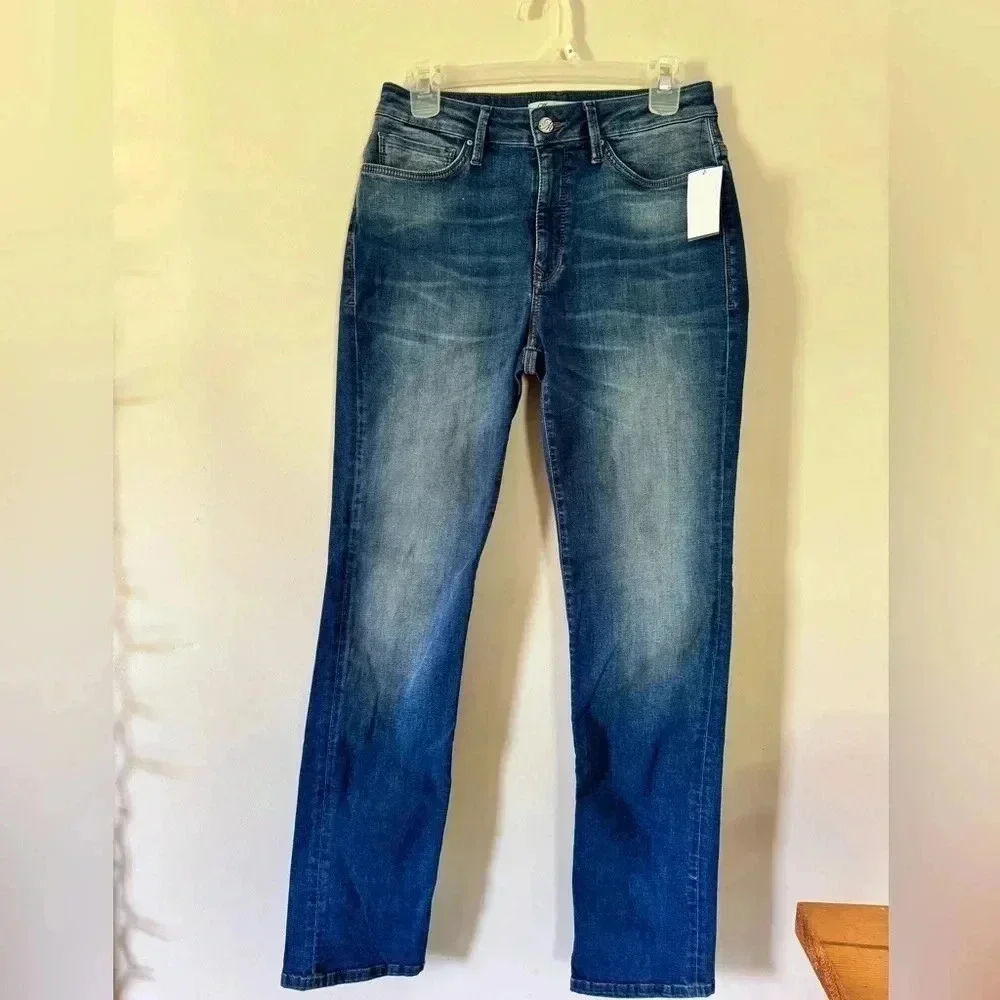 Women’s NWT Sz Sm Michael Kors Blouse and size 27 Mavi Straight Leg Jeans‎
